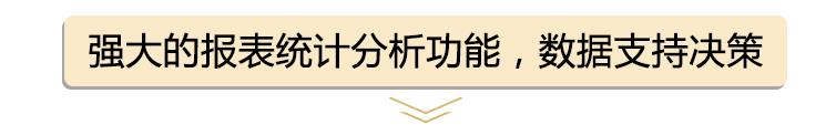 強大的報表統計分析功能